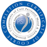 Post Partum Support International Certificate of Course Completion